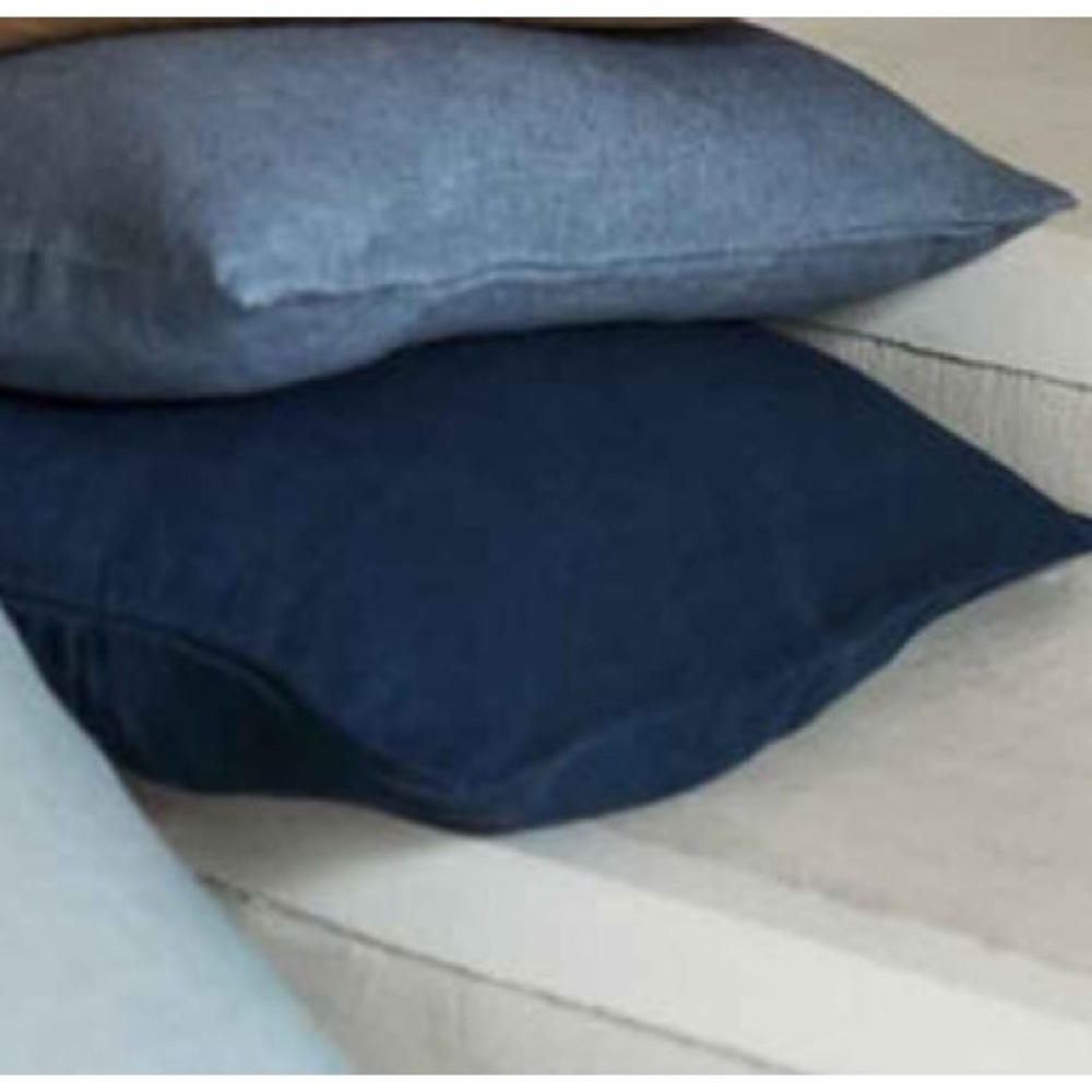 New HAOMY Viti linen pillow cover Set three European Flax blue green teal boho